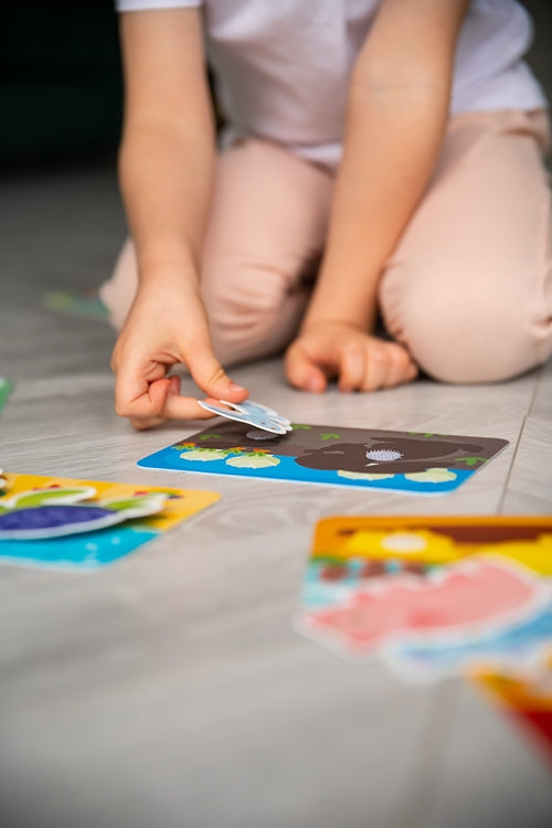 VELCRO "Mom and Baby" Animal Matching Velcro Game - Little Sprouts & Co. - Educational Toys - [product tags]