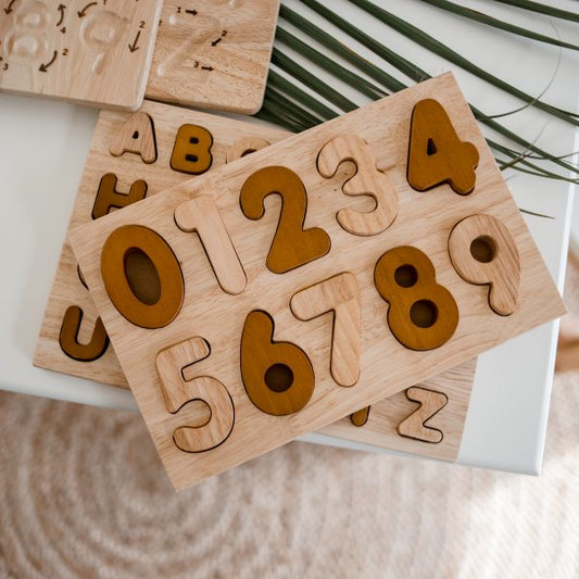 Natural Number Puzzle - Little Sprouts & Co. - Educational Toys - [product tags]