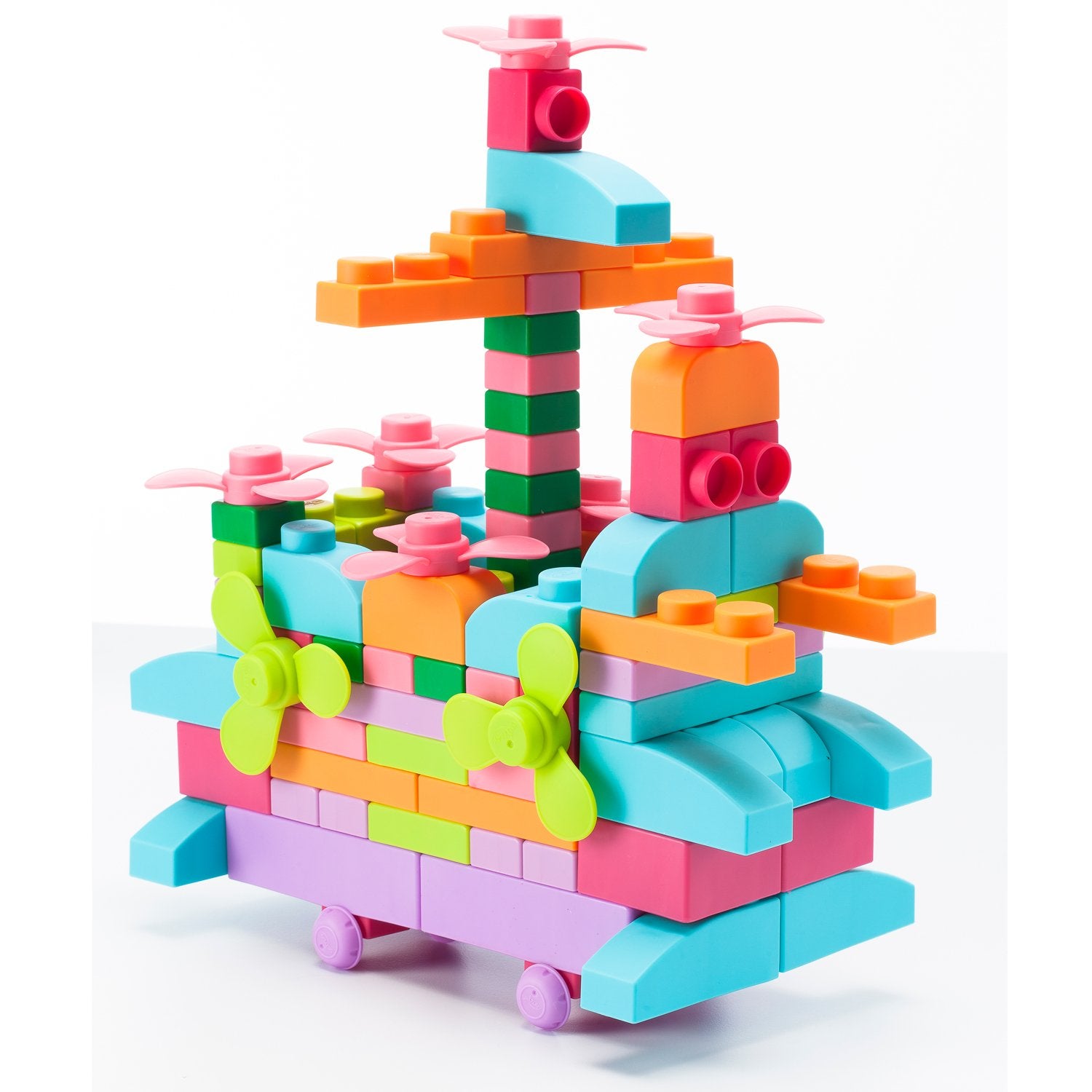 UNiPLAY 80-Piece Plus Soft Building Blocks - Little Sprouts & Co. - Educational Toys - [product tags]