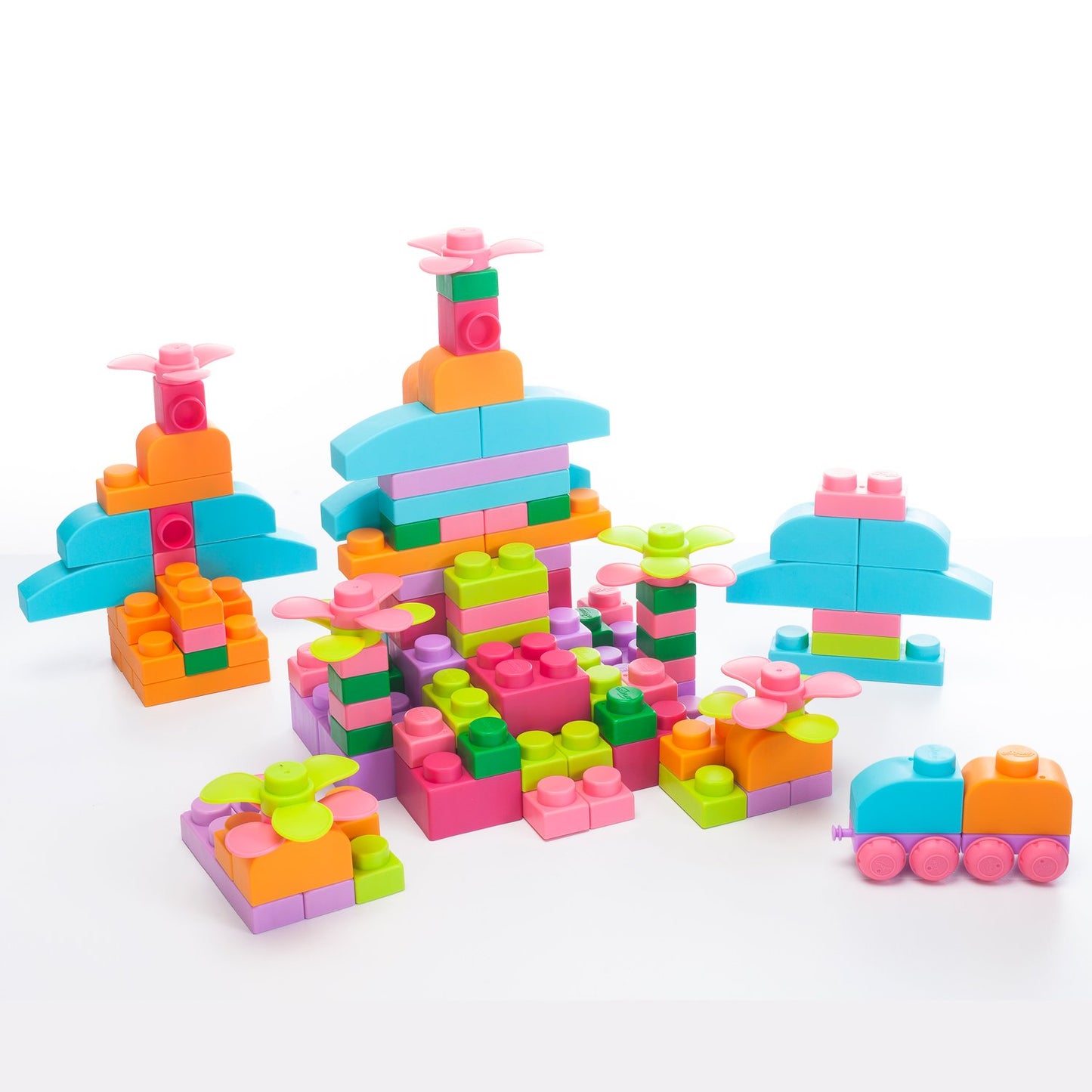 UNiPLAY 80-Piece Plus Soft Building Blocks - Little Sprouts & Co. - Educational Toys - [product tags]