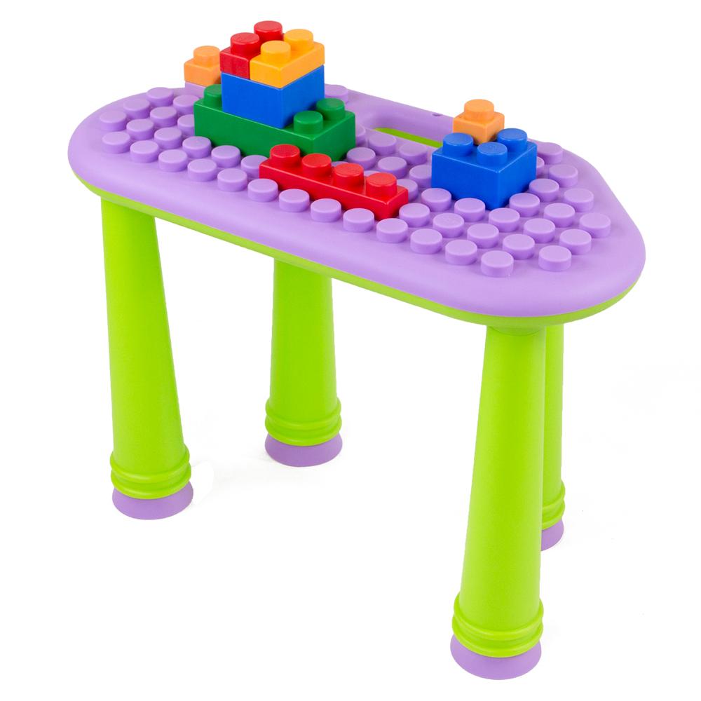 UNiPLAY Soft Building Blocks Table - Little Sprouts & Co. - Educational Toys - [product tags]