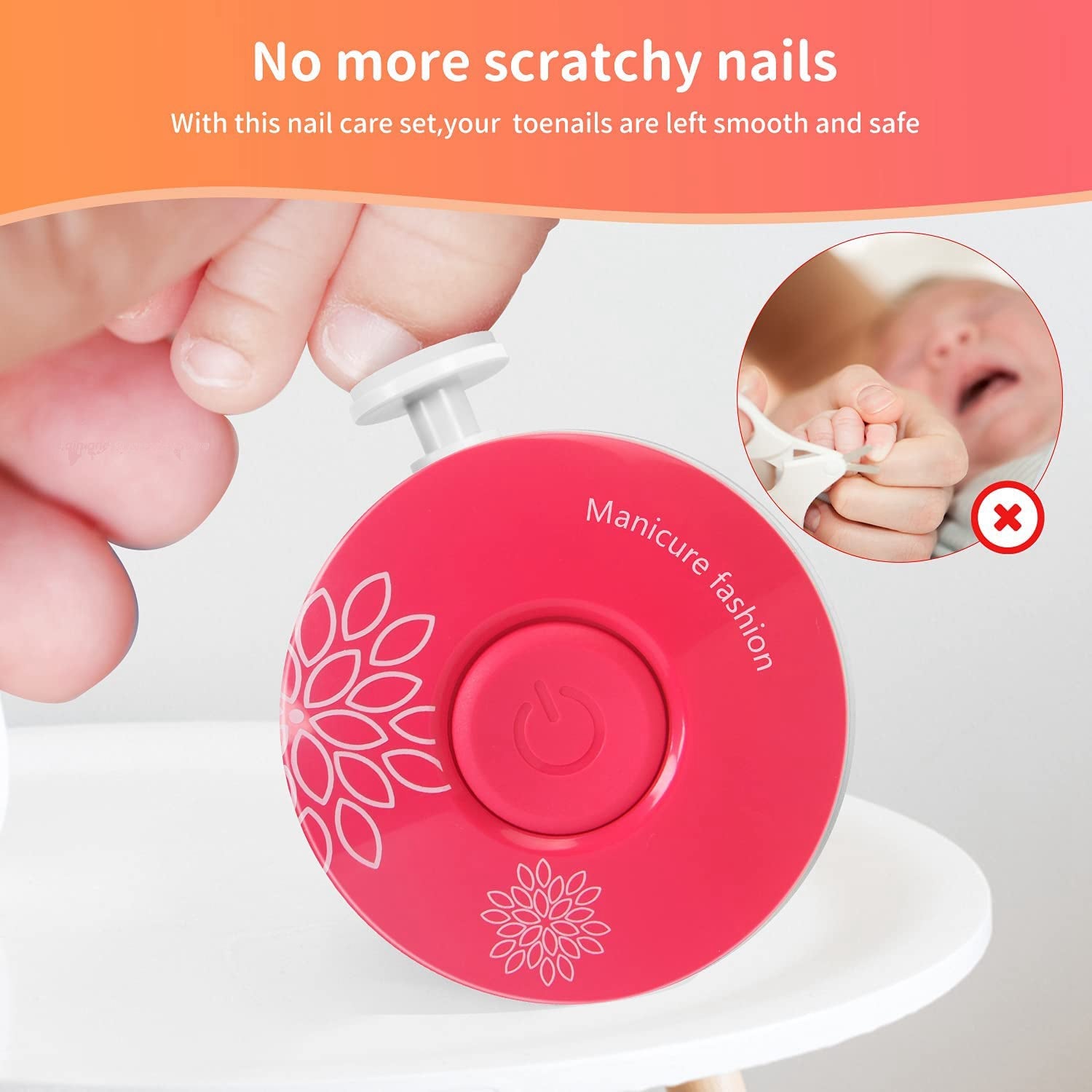 Electric Baby Nail Trimmer - Little Sprouts & Co. - Feeding & Care Essentials - [product tags]