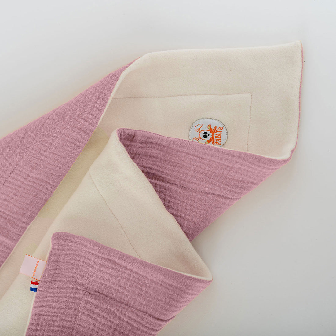 Organic Cotton Fleece Blanket -  Pink - Little Sprouts & Co. - Bedding Essentials - [product tags]