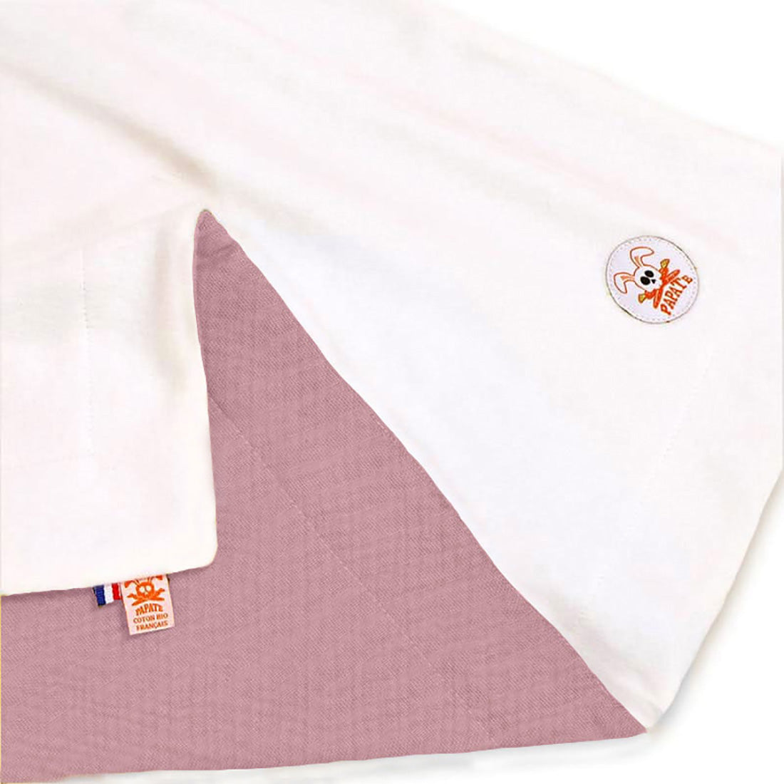 Organic Cotton Fleece Blanket -  Pink - Little Sprouts & Co. - Bedding Essentials - [product tags]