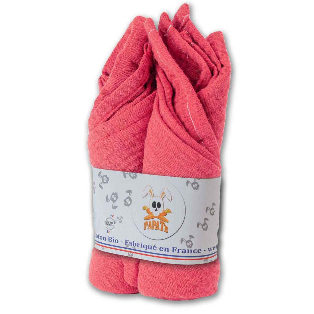 Organic Cotton Swaddles  - Strawberry - Little Sprouts & Co. - Bedding Essentials - [product tags]