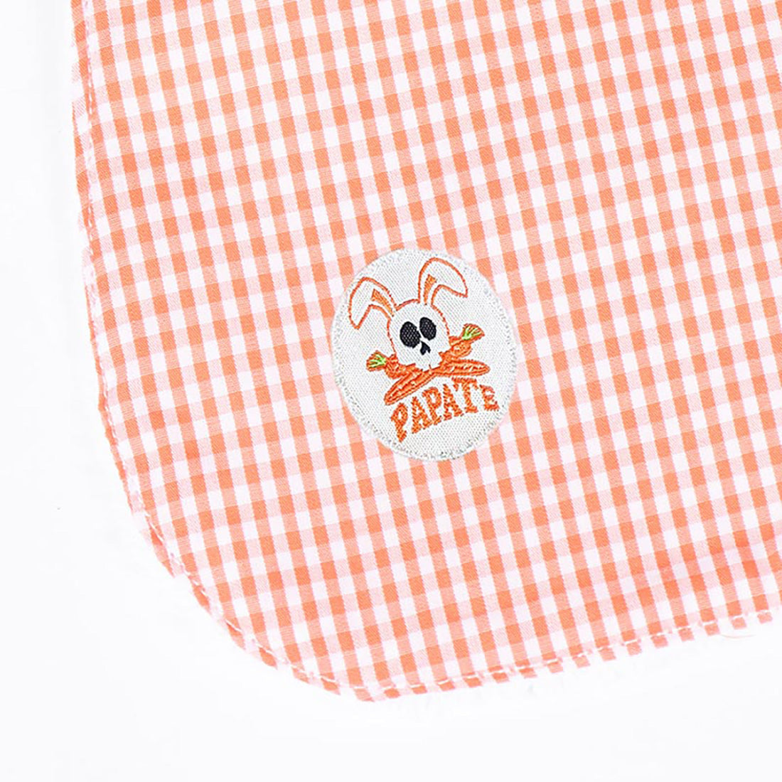 Organic Cotton Bib - Vichy - Little Sprouts & Co. - Feeding & Care Essentials - [product tags]