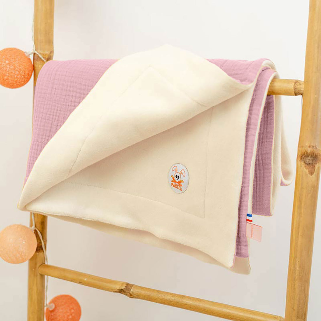 Organic Cotton Fleece Blanket -  Pink - Little Sprouts & Co. - Bedding Essentials - [product tags]