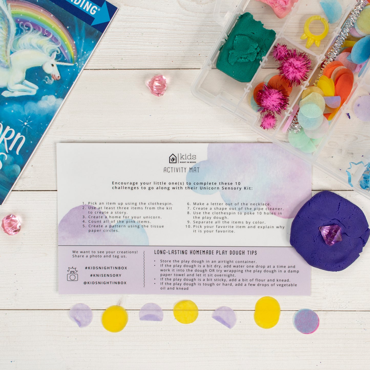 Sensory Kit "Unicorn" - Little Sprouts & Co. - Sensory Toys - [product tags]