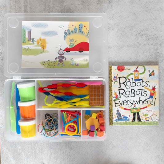 Sensory Kit "Robot" - Little Sprouts & Co. - Sensory Toys - [product tags]